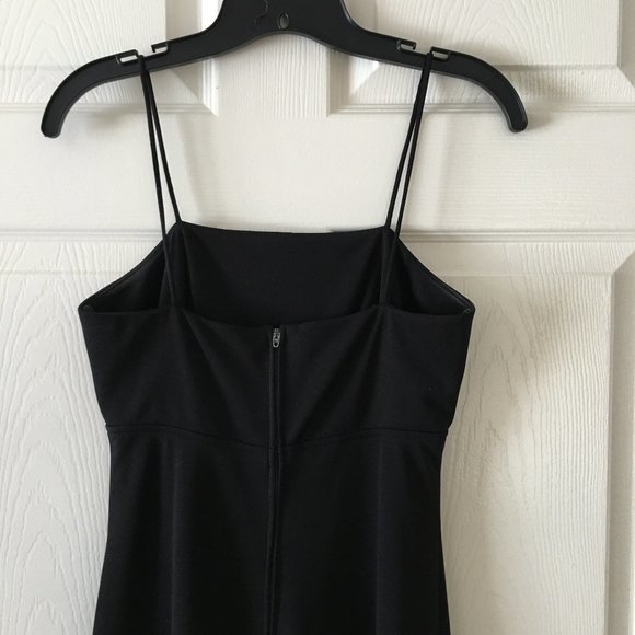 Little Black Maxi Dress - Picture 4 of 5